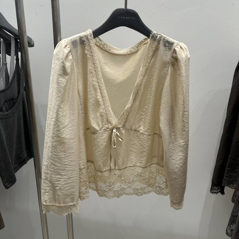 TARABY MOTION東大門直郵女裝新品熱賣休閑人氣襯衫蕾絲衫TARABY MOTION襯衫/蕾絲衫