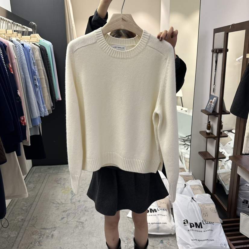 SALT BREAD東大門實拍女裝新品時尚推薦真品熱賣休閑針織衫SALT BREAD針織衫