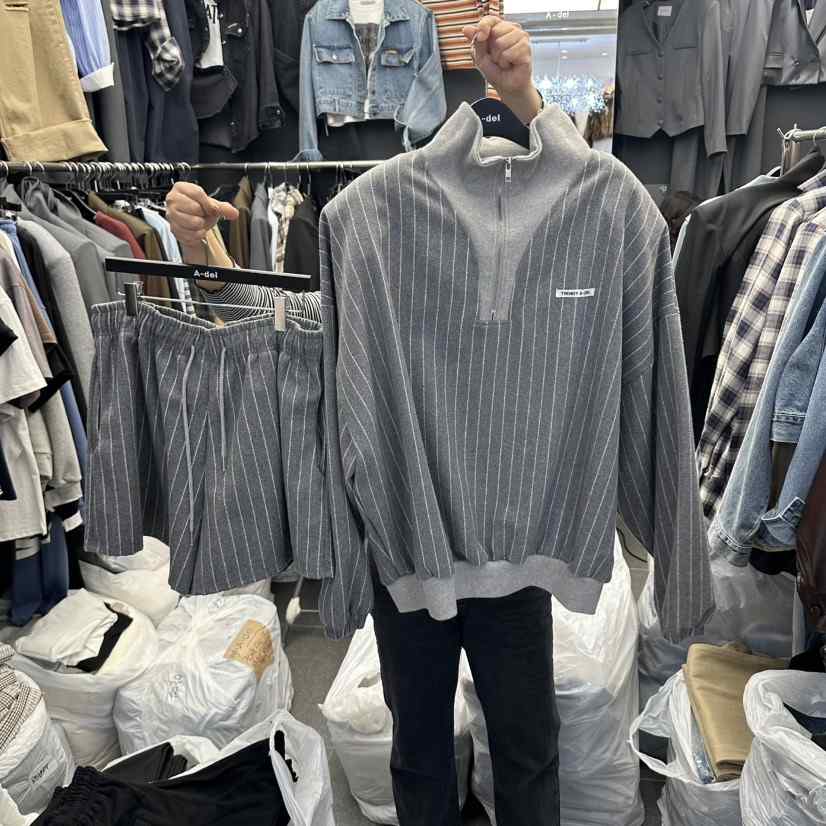 A-DEL韓國直郵女裝新款休閑熱賣真品人氣時尚套裝連帽衫A-DEL套裝