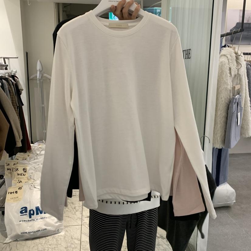 VENIR-A韓國直郵女士新品真品熱賣休閑時尚人氣推薦長袖T恤VENIR-A長袖T恤