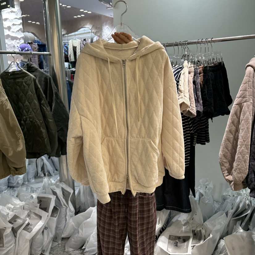 VIRKIN東大門直郵女士新品真品時尚推薦人氣熱賣衛衣絎縫VIRKIN衛衣