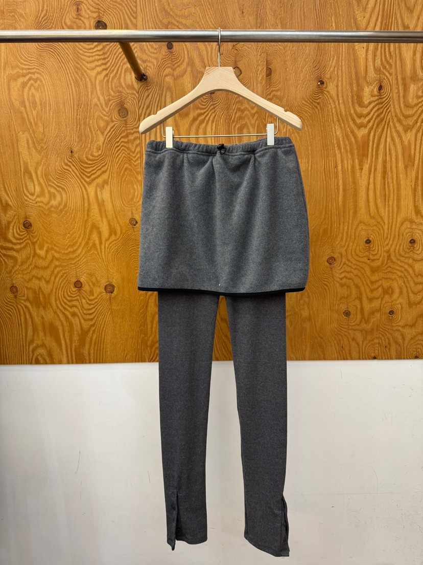 PROJECTVIEW東大門實拍女士新品熱賣真品人氣休閑裙褲抓絨PROJECTVIEW裙褲