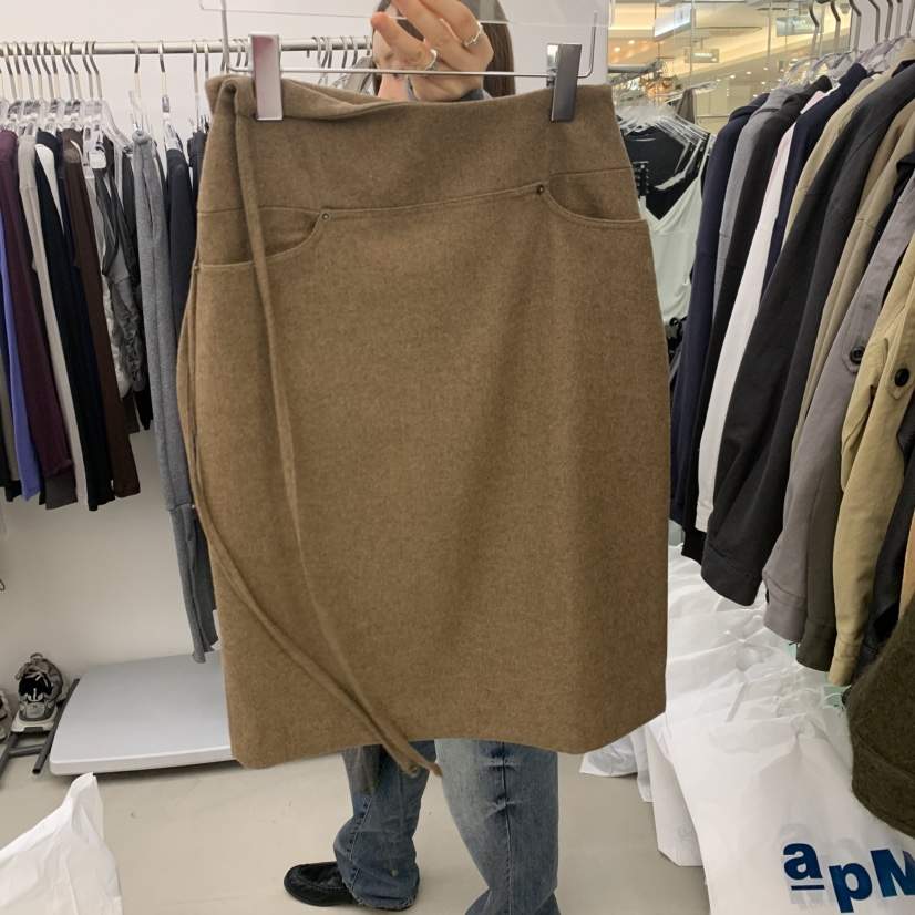 PADO東大門代購女裝新品熱賣休閑真品時尚半身裙中短裙折疊PADO半身裙/中短裙