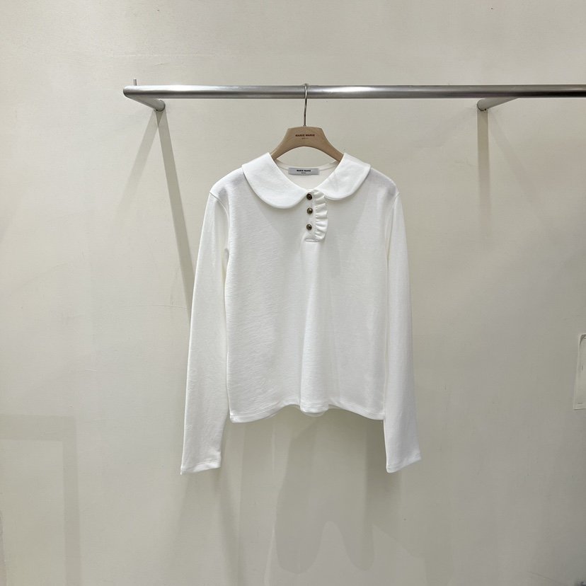 MARIE MARIE韓國代購女士新品推薦熱賣真品人氣時尚長袖T恤MARIE MARIE長袖T恤