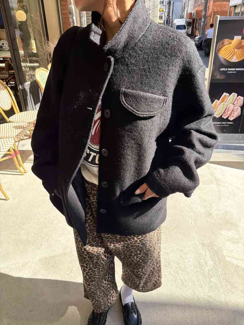 FRANC—L東大門直郵女裝新款休閑真品時尚推薦熱賣短款大衣FRANC短款大衣