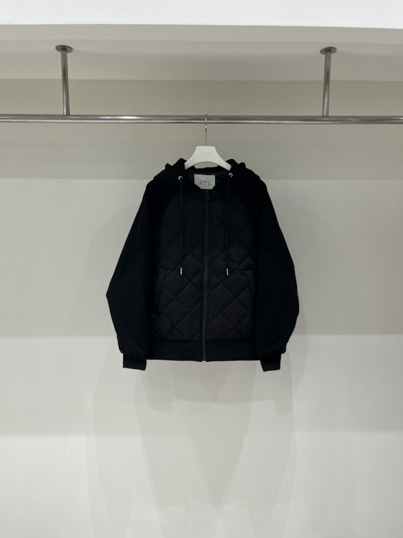 LE RIVE韓國直郵女士新品熱賣休閑推薦短款羽絨服連帽衫鴨LE RIVE短款羽絨服