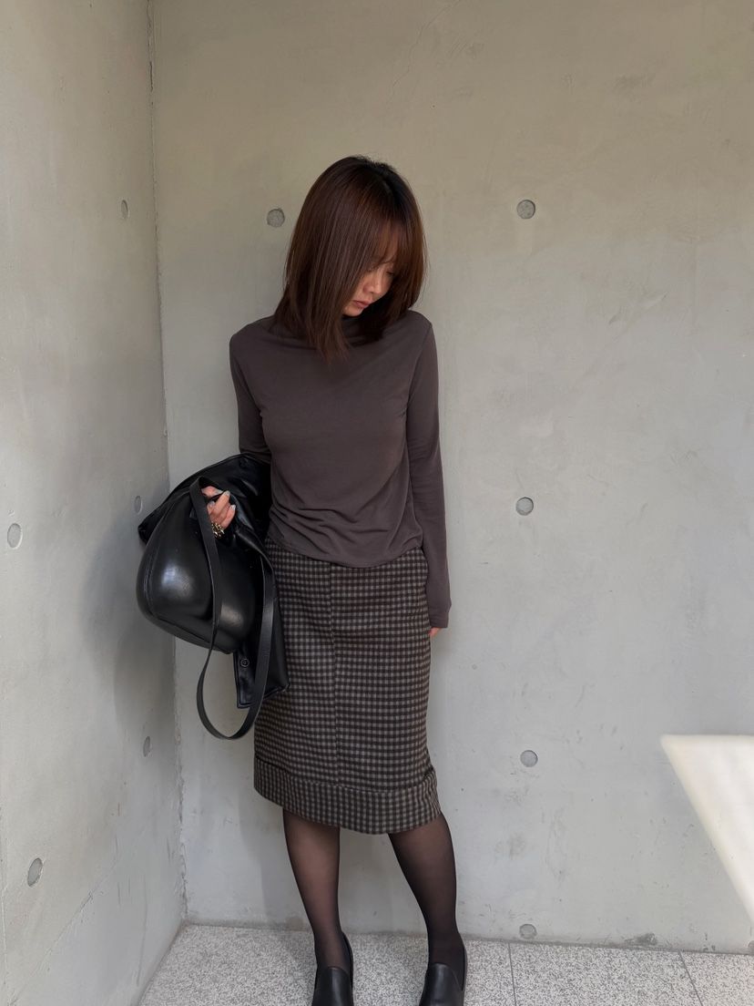 OLI EDIT東大門實拍女士新款推薦人氣真品熱賣半身裙中短裙OLI EDIT半身裙/中短裙