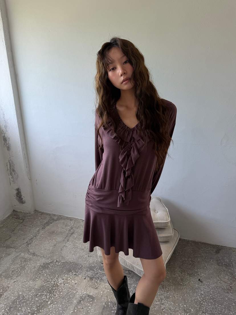AWESOME SAUCE東大門直郵女裝新款推薦真品時尚熱賣連衣裙AWESOME SAUCE連衣裙