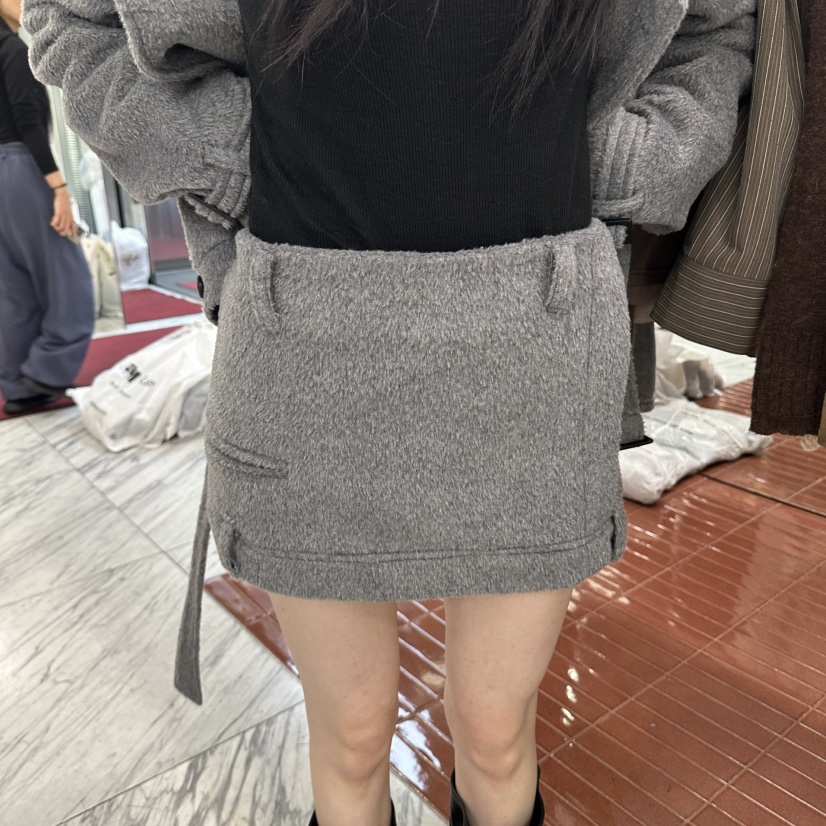 FOUNDATION東大門代購女士新款時尚真品熱賣裙褲不含腰帶FOUNDATION裙褲