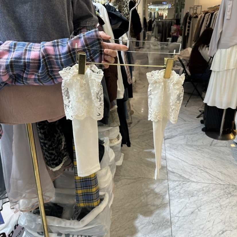 CHEAP-CHIC韓國代購女士新品真品推薦熱賣休閑時尚手套蕾絲CHEAP-CHIC/CHARLES THE SECOND手套