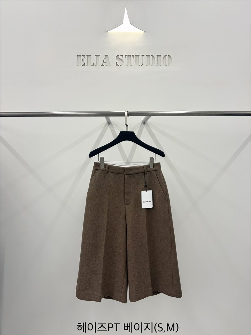 ELIA韓國代購女士新品休閑熱賣推薦時尚人氣真品短褲ELIA STUDIO短褲