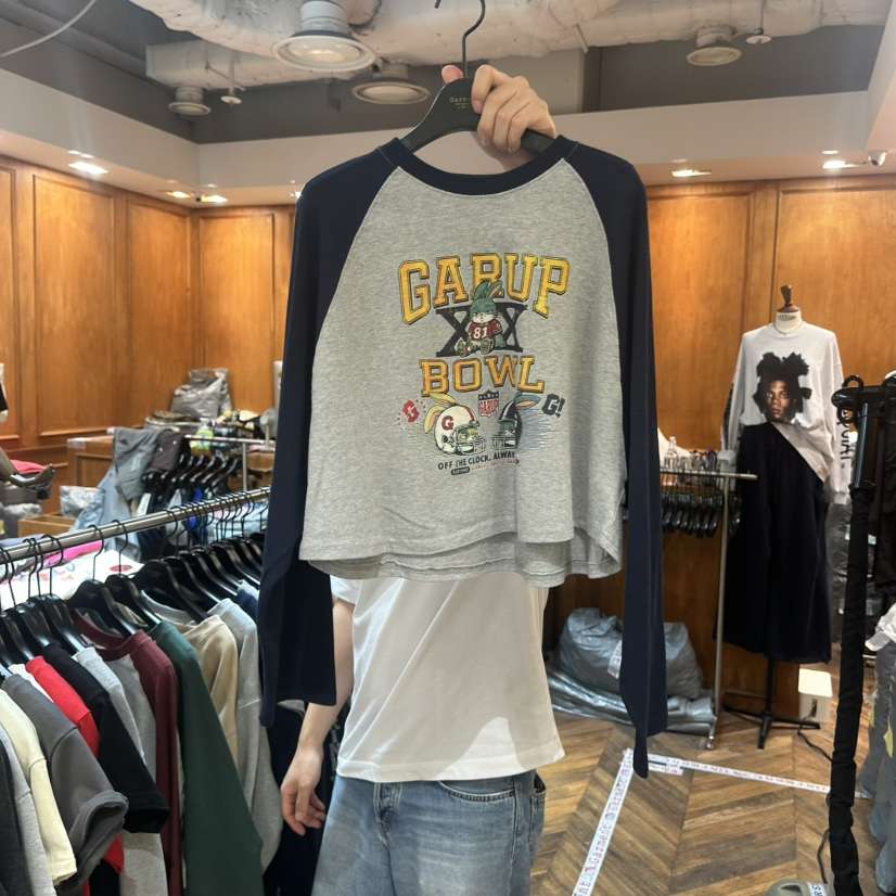 GARMENT-P東大門實拍女裝新款休閑人氣推薦熱賣時尚長袖T恤GARMENT長袖T恤