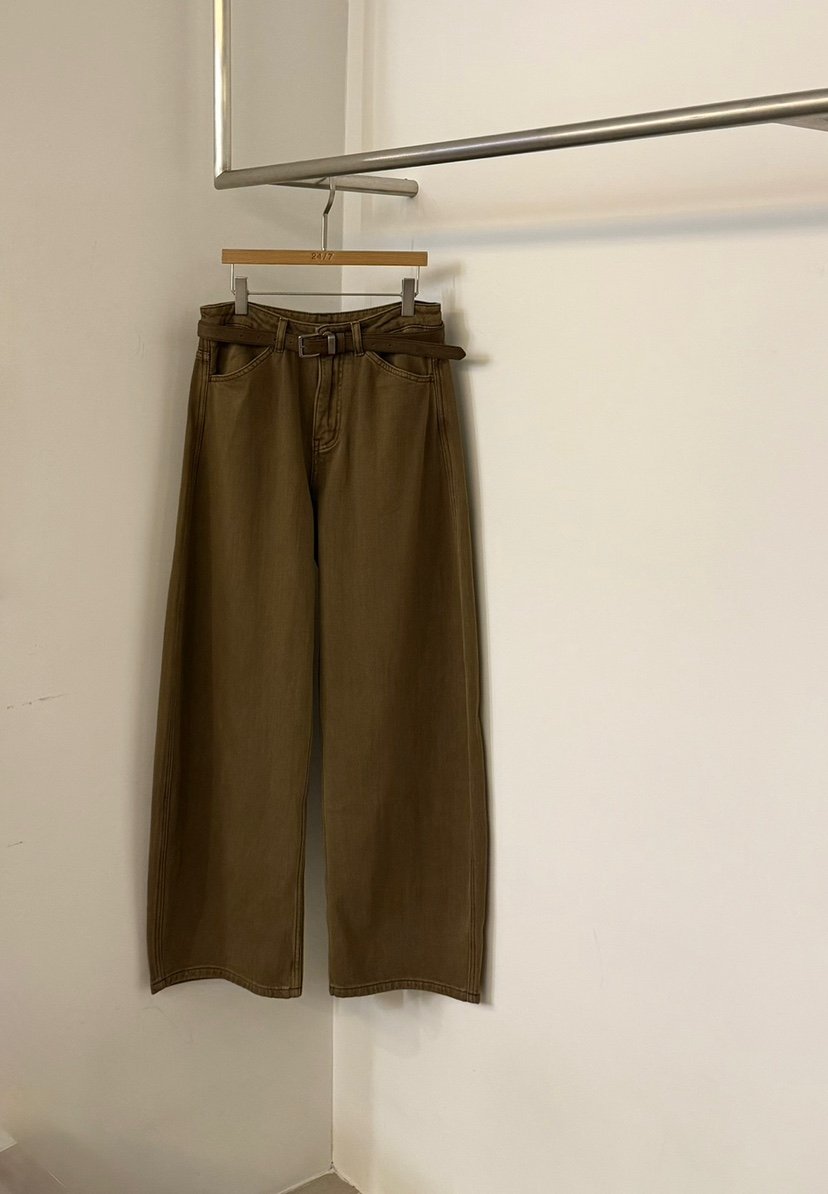TWENTY FOUR SEVEN24-7韓國代購女士新品推薦休閑褲不含腰帶TEWNTY FOUR SEVEN24-7休閑褲