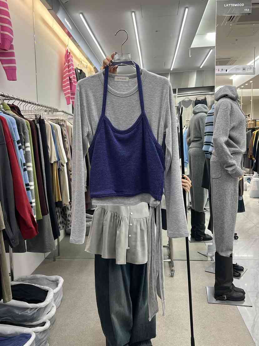 LATTEMOOD韓國代購女裝新品真品時尚熱賣推薦休閑人氣套裝LATTEMOOD套裝