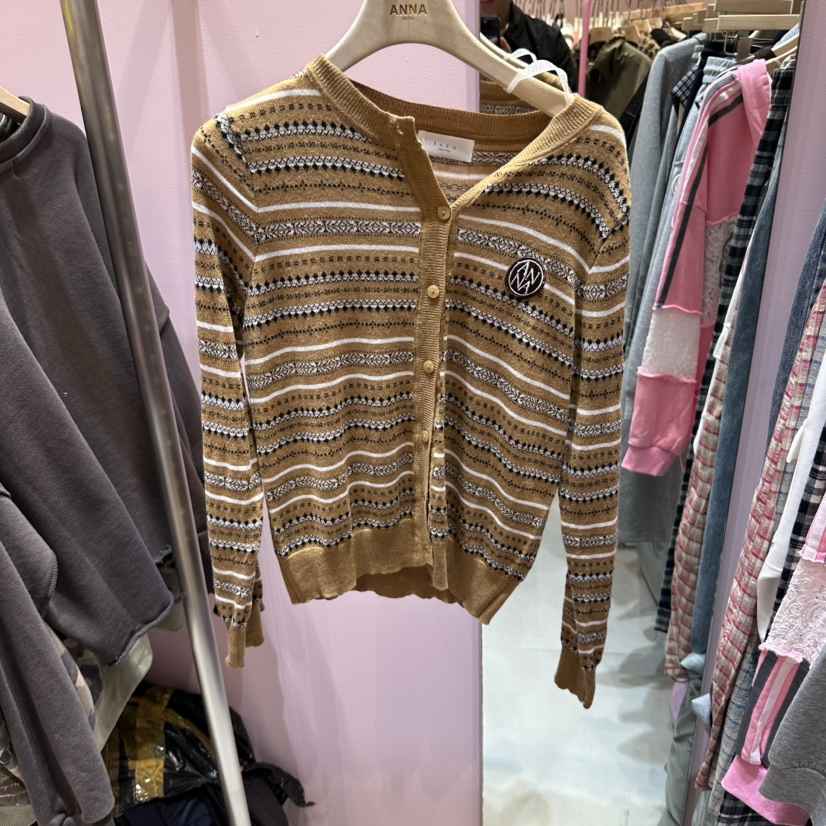 ANNA-P東大門實拍女裝新品時尚熱賣真品推薦休閑人氣開衫ANNA開衫