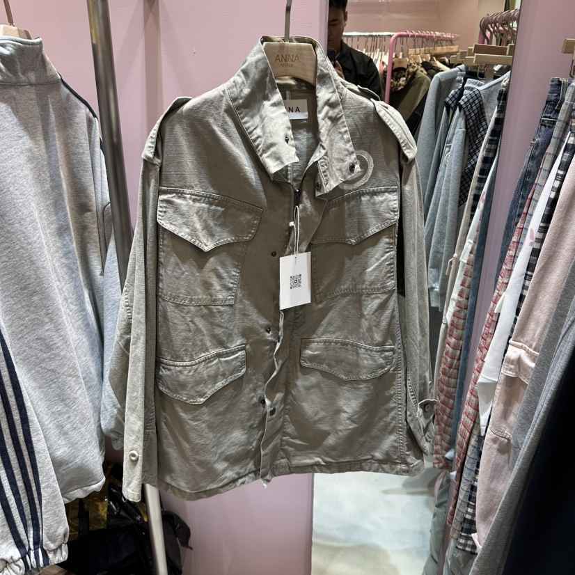ANNA-P韓國直郵女裝新品推薦真品人氣熱賣時尚休閑夾克ANNA夾克