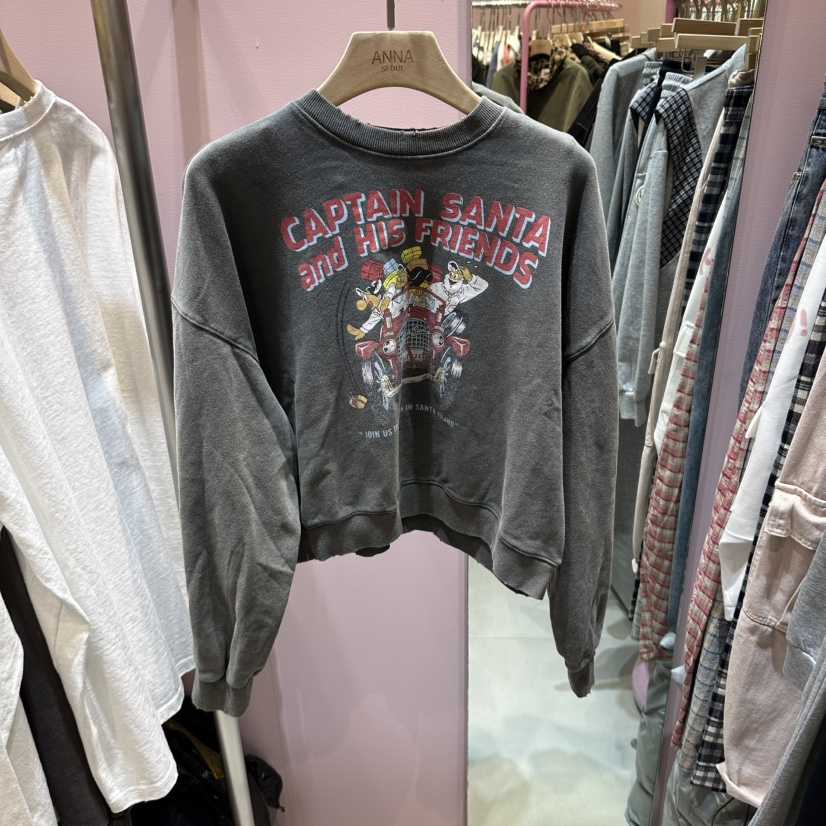 ANNA-P韓國代購女裝新品時尚熱賣人氣推薦真品休閑衛衣ANNA衛衣