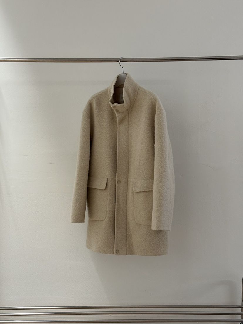 RIVER RAIN東大門實拍女裝新品真品休閑中長款大衣手工制品RIVER RAIN中長款大衣