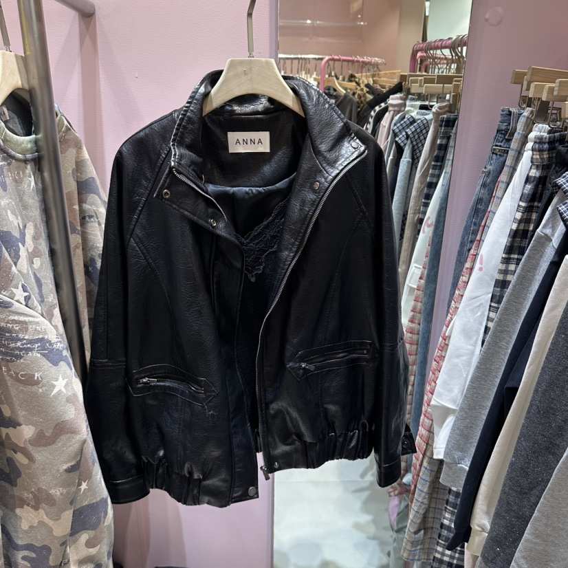 ANNA-P東大門直郵女裝新品真品推薦休閑時尚人氣熱賣夾克ANNA夾克