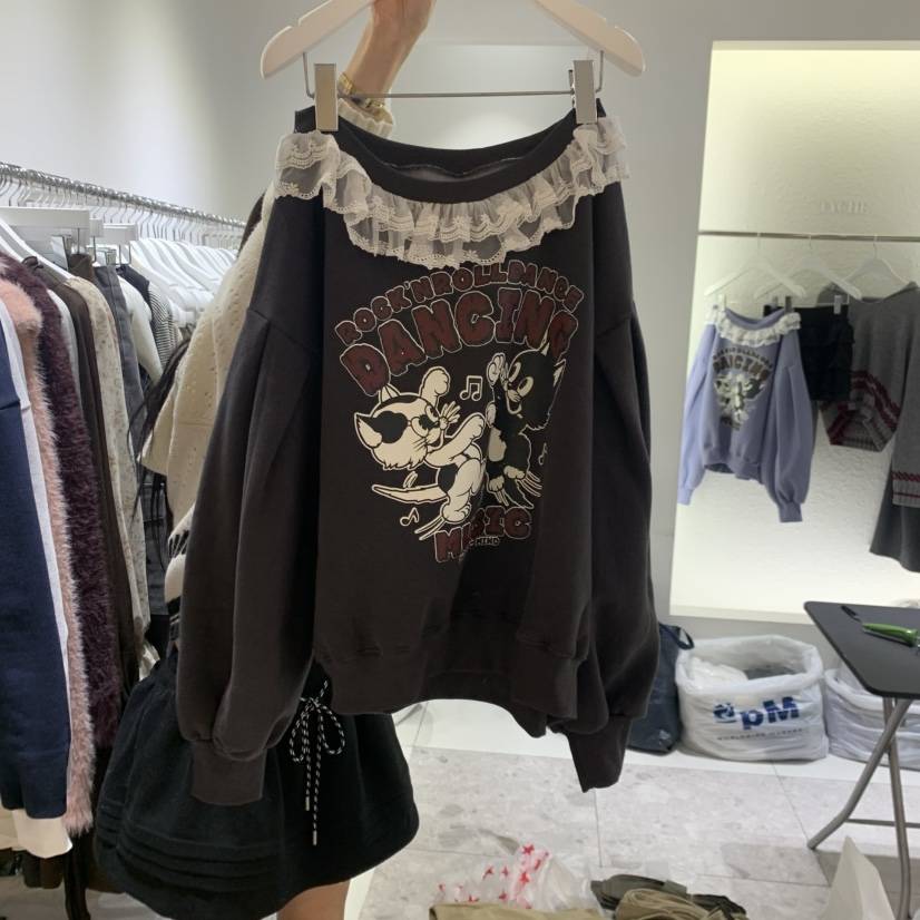 TYCHE東大門實拍女裝新款熱賣休閑真品人氣推薦時尚衛衣加絨TYCHE衛衣