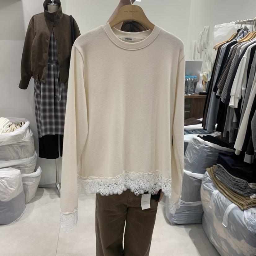 ANN MARGRET東大門直郵女裝新品時尚長袖T恤GRETA.Y長袖T恤