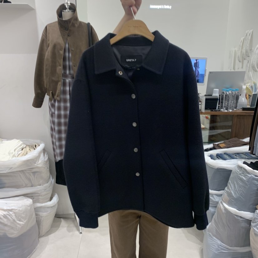 ANN MARGRET東大門代購女裝新品人氣短款大衣GRETA.Y短款大衣
