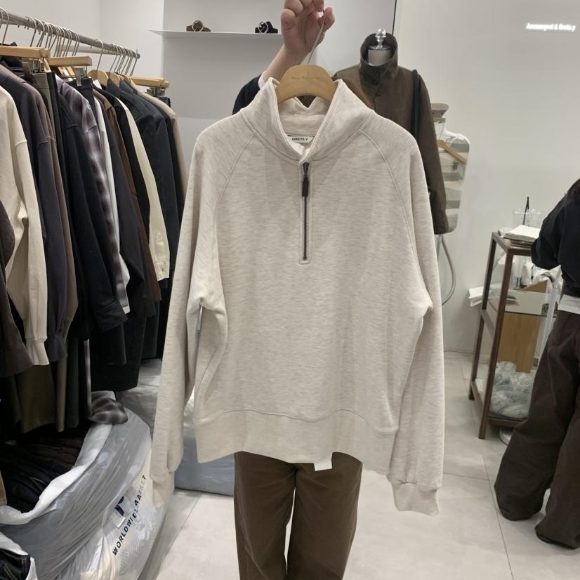 ANN MARGRET東大門實拍女士新品真品衛衣加絨抓絨拉鏈GRETA.Y衛衣
