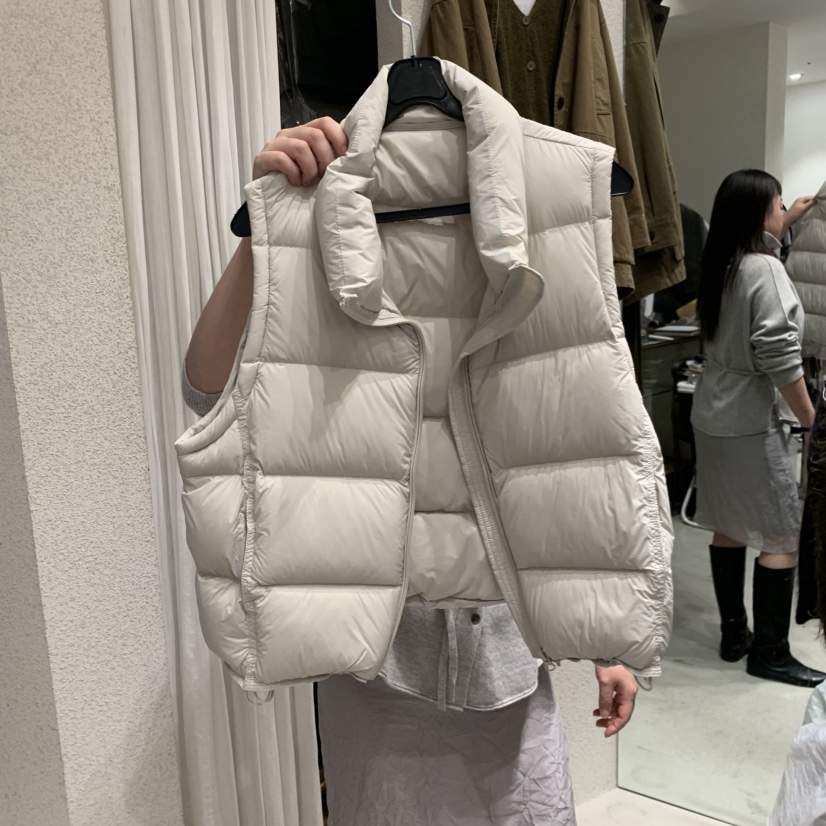 SSENIQUE韓國直郵女裝新品真品休閑熱賣人氣時尚馬甲鴨絨SSENIQUE馬甲