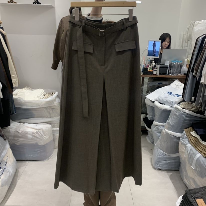 ANN MARGRET東大門直郵女裝新品時尚長裙含腰帶GRETA.Y長裙