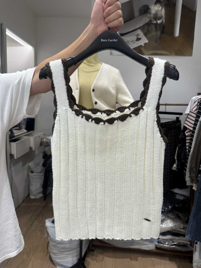 BIEN GARDER韓國直郵女士新品真品休閑推薦人氣吊帶背心BIEN GARDER吊帶/背心