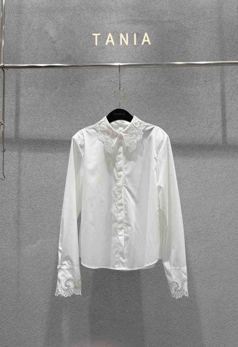 TANIA韓國代購女士新品真品休閑人氣推薦時尚熱賣襯衫蕾絲衫TANIA襯衫/蕾絲衫