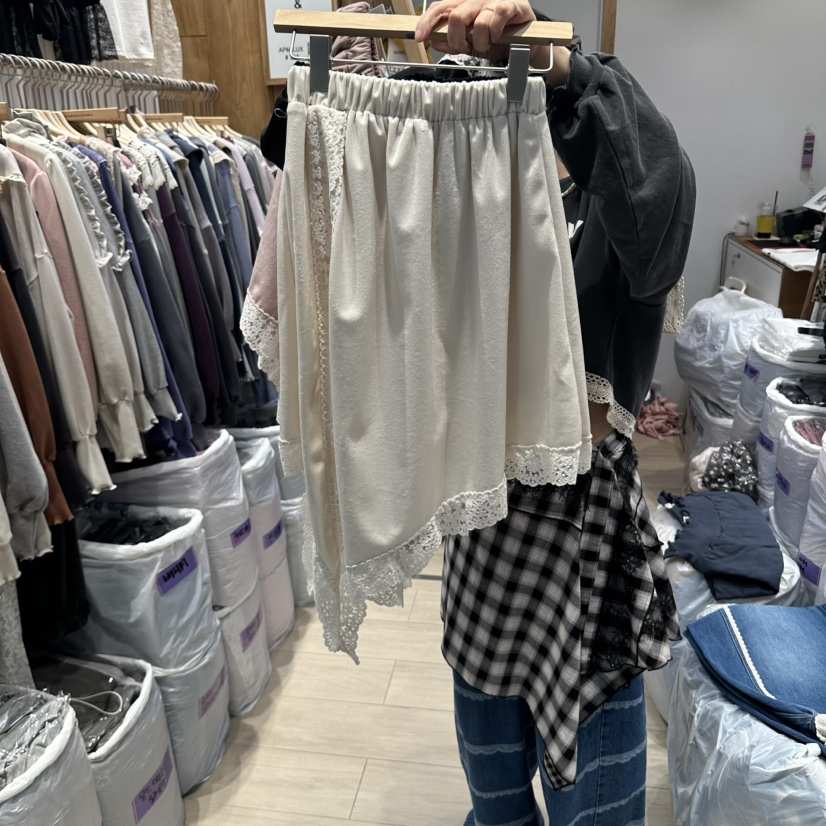 MARI CO東大門實拍女裝新款時尚休閑推薦人氣半身裙中短裙MARI CO半身裙/中短裙