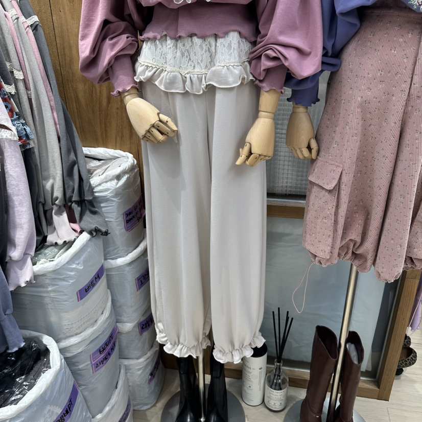 MARI CO東大門實拍女裝新品時尚人氣休閑熱賣真品休閑褲MARI CO休閑褲