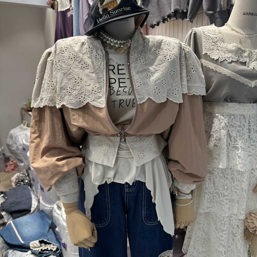 MARI CO東大門實拍女士新品時尚休閑推薦真品熱賣人氣夾克MARI CO夾克