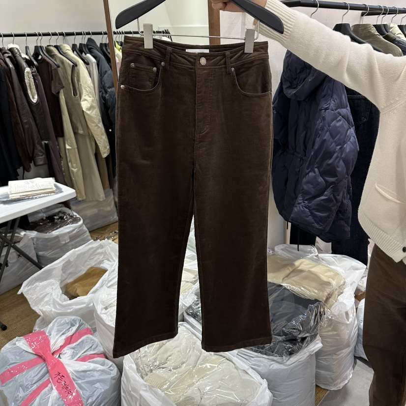 GARDEN LAYER東大門直郵女士新品真品人氣休閑休閑褲燈心絨GARDEN LAYER休閑褲