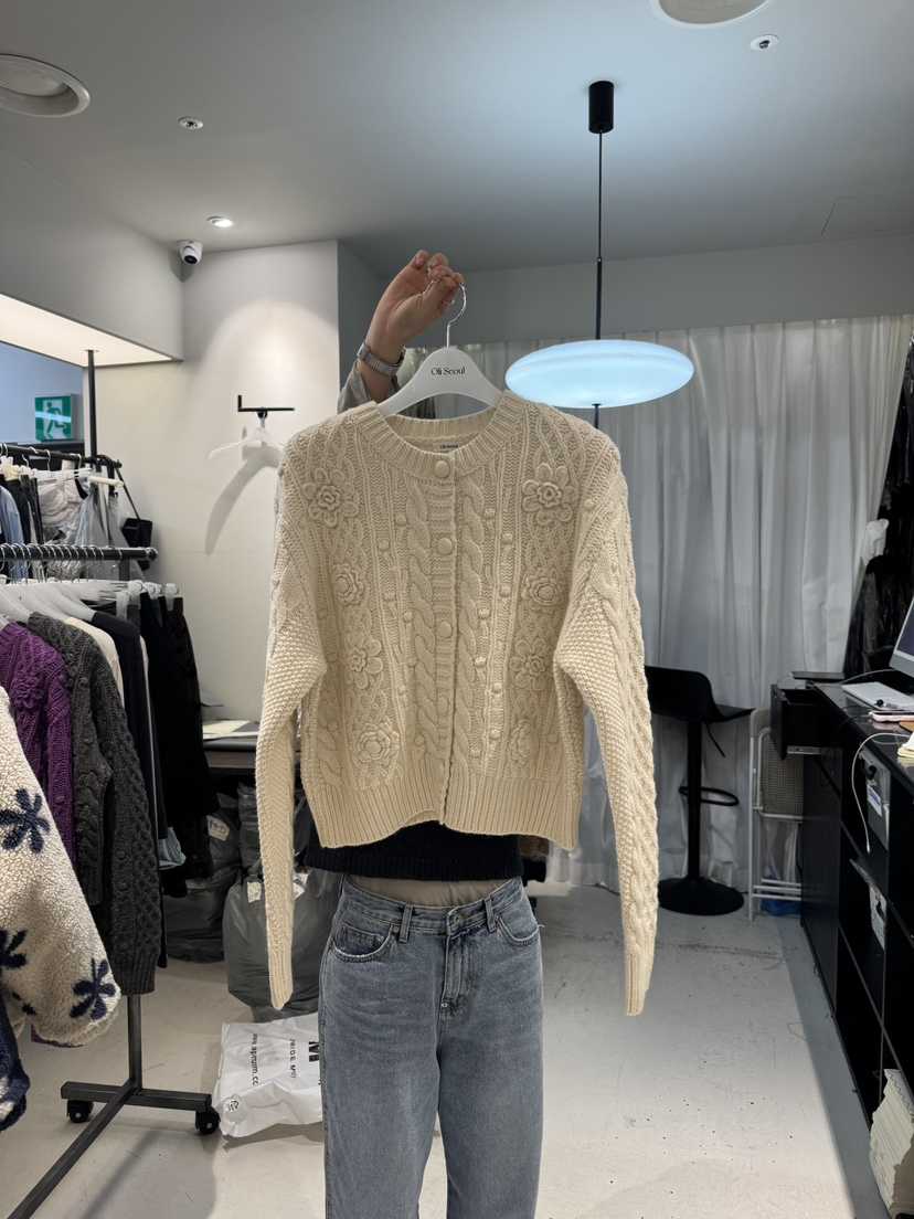 OLI SEOUL東大門實拍女士新品人氣熱賣時尚休閑推薦開衫OLI SEOUL開衫
