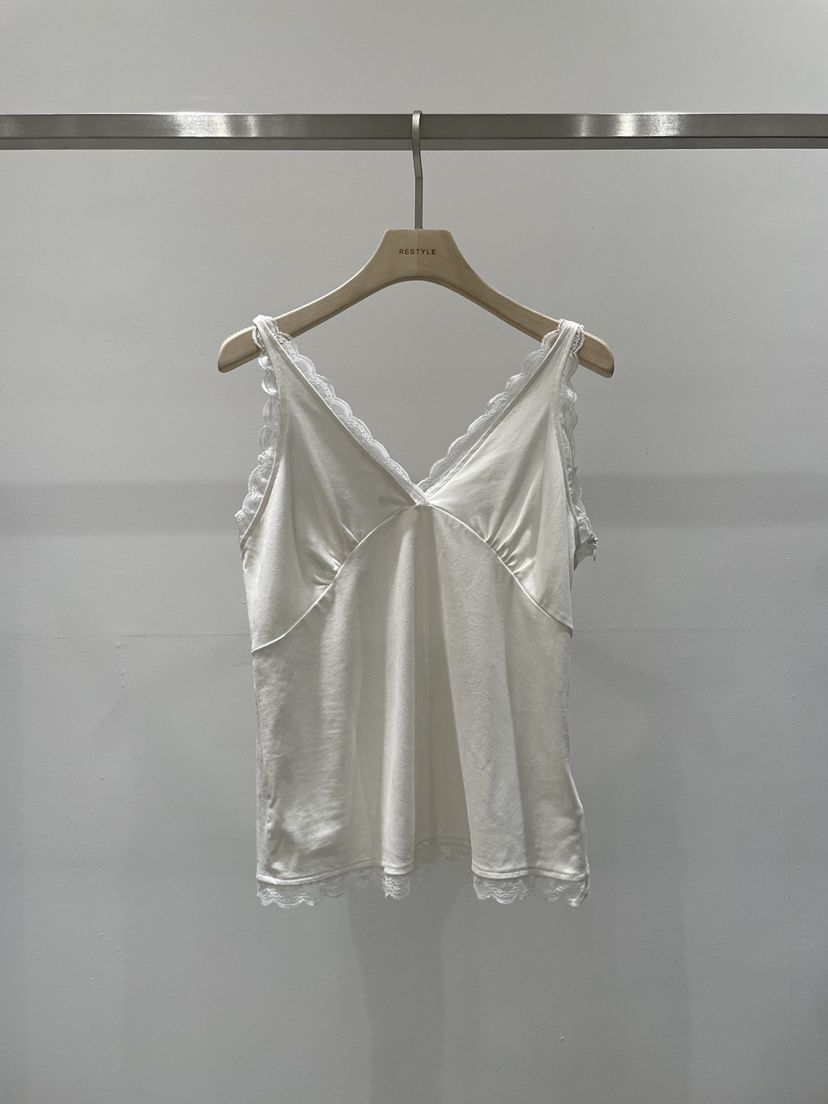 RE STYLE-Q韓國直郵女裝新品休閑真品人氣熱賣吊帶背心絨RE STYLE吊帶/背心