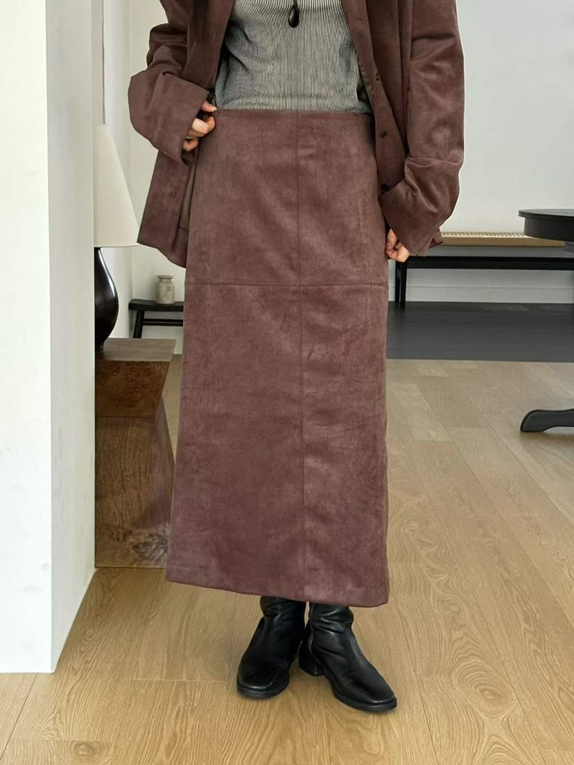 BINUS東大門代購女裝新款真品熱賣休閑推薦時尚人氣長裙絨BINUS長裙