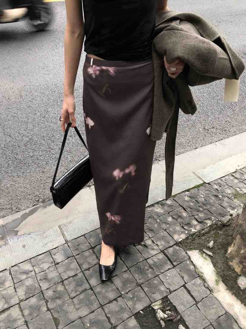 LE BUTTER韓國直郵女裝新款職業時尚真品休閑推薦熱賣長裙LE BUTTER長裙