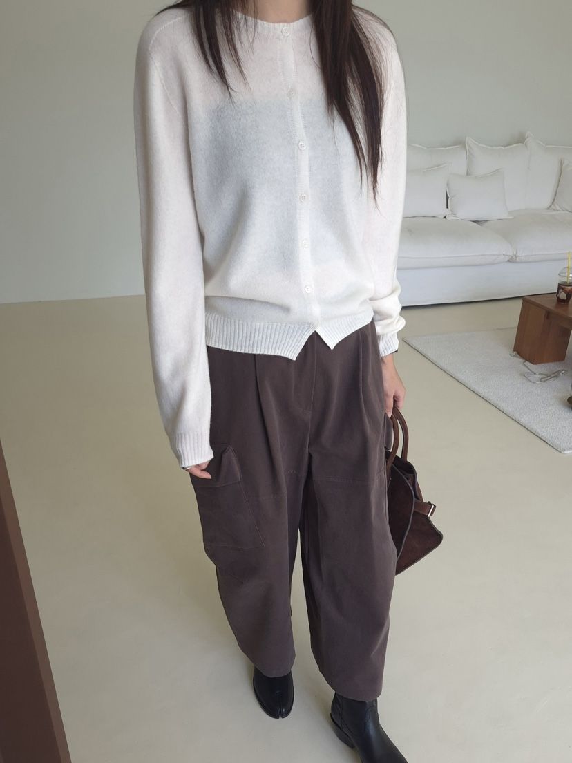OUS/INCH-L東大門實拍女裝新品職業休閑熱賣人氣開衫開衫OUS/INCH開衫