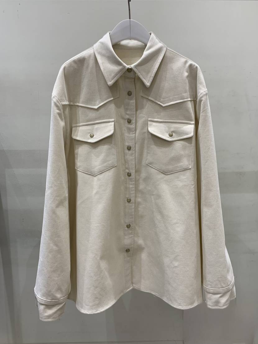 THE SIGNATURE韓國代購女裝新品職業熱賣襯衫蕾絲衫燈芯絨THE SIGNATURE襯衫/蕾絲衫