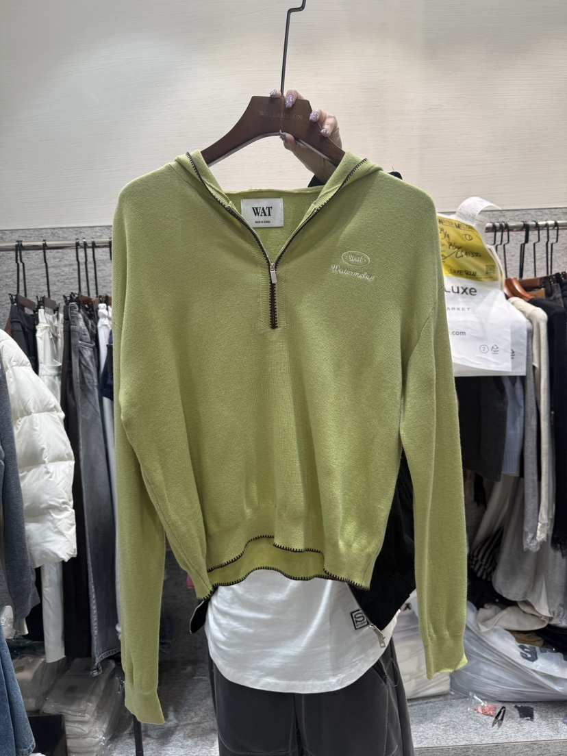 WATER MELON東大門代購女裝新款真品職業衛衣連帽針織衫WATER MELON衛衣