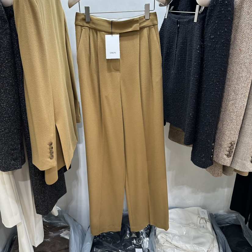 CREPE東大門直郵女裝新品職業休閑時尚真品熱賣人氣休閑褲CREPE休閑褲