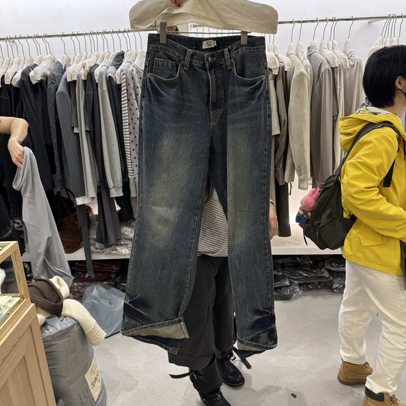 BERTHA韓國直郵女裝新款推薦職業熱賣時尚人氣真品牛仔褲BERTHA牛仔褲