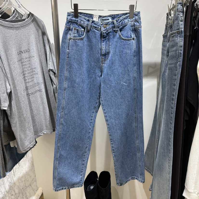 TOPDRESSING韓國代購女裝新款休閑推薦時尚真品熱賣牛仔褲TOPDRESSING牛仔褲
