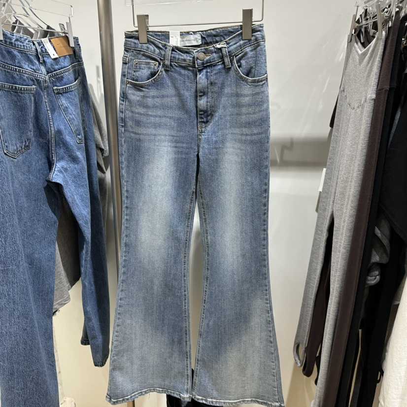TOPDRESSING東大門直郵女士新品休閑人氣推薦牛仔褲喇叭褲TOPDRESSING牛仔褲