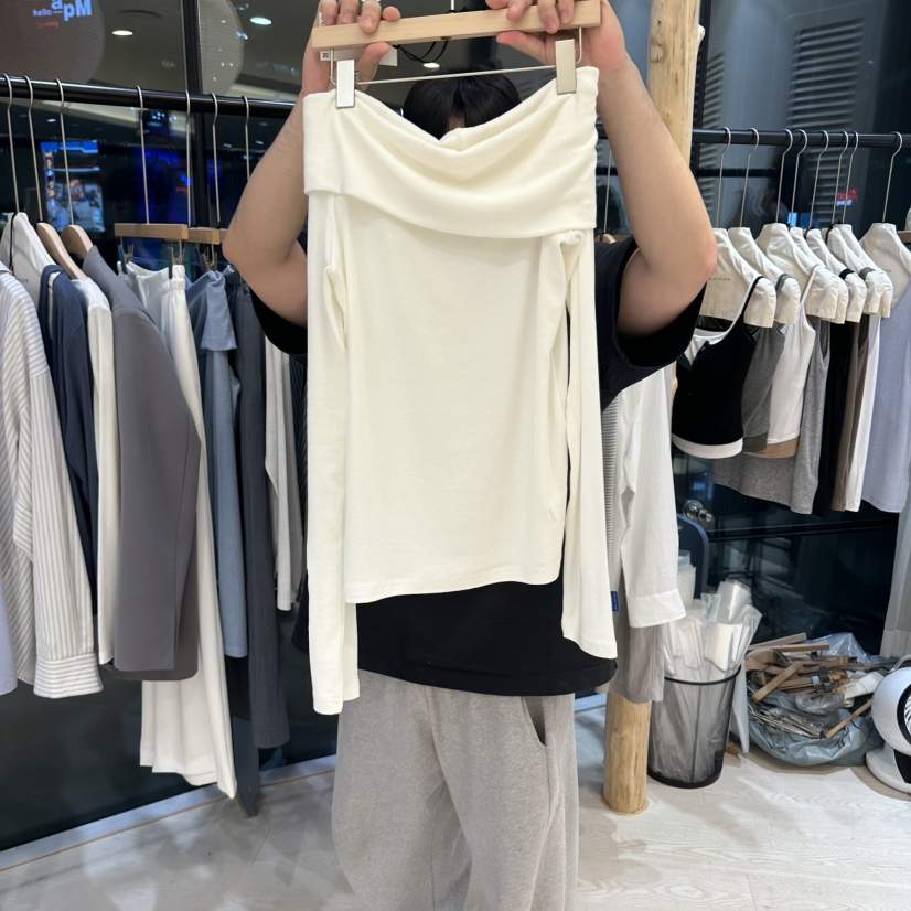 COPINER韓國代購女裝新品休閑人氣熱賣時尚推薦真品長袖T恤COPINER長袖T恤