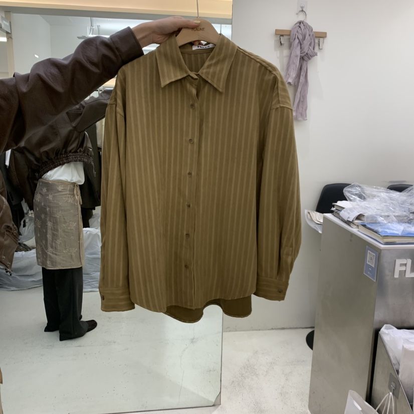 FLAUNT韓國代購女裝新品人氣休閑時尚熱賣襯衫蕾絲衫柔軟FLAUNT襯衫/蕾絲衫