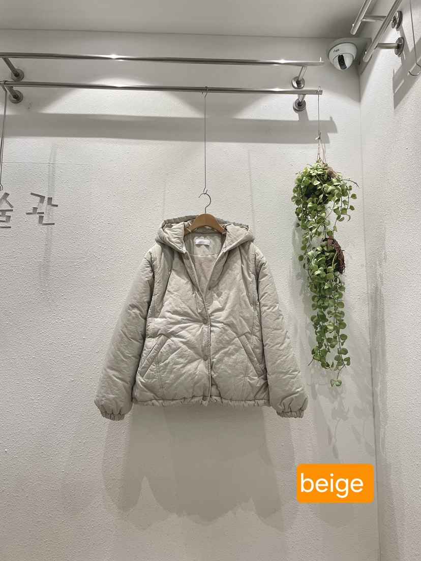 GALLERY-A東大門直郵女士新款人氣休閑真品短款棉服連帽衫GALLERY短款棉服