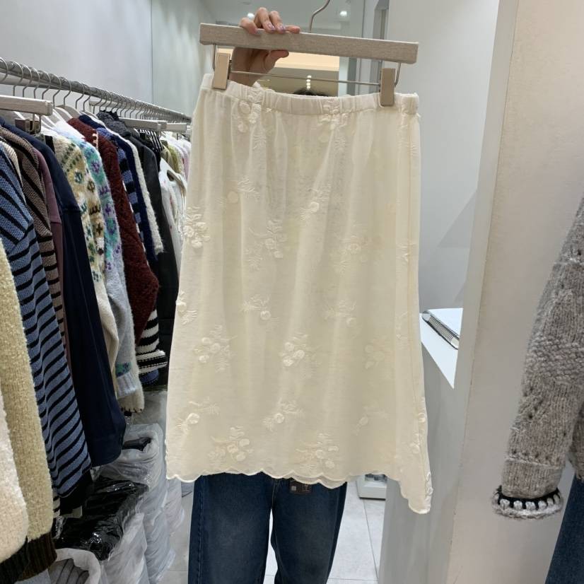 ASOME東大門代購女裝新品職業推薦休閑人氣半身裙中短裙層疊A.SOME半身裙/中短裙